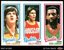 1980 Topps Tom LaGarde / Billy Paultz / Bob Lanier 69 / 109 / 150 8 - NM/MT