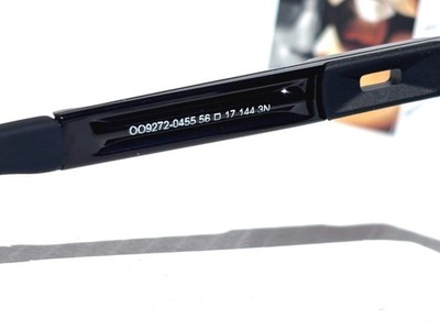 NEW Oakley CATALYST Shiny Black Frame 24K Gold Mirror Lens