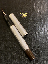 Waterman Ideal Fountain Pen Sterling Silver - 14k Gold Nib 100+years old WORKS
