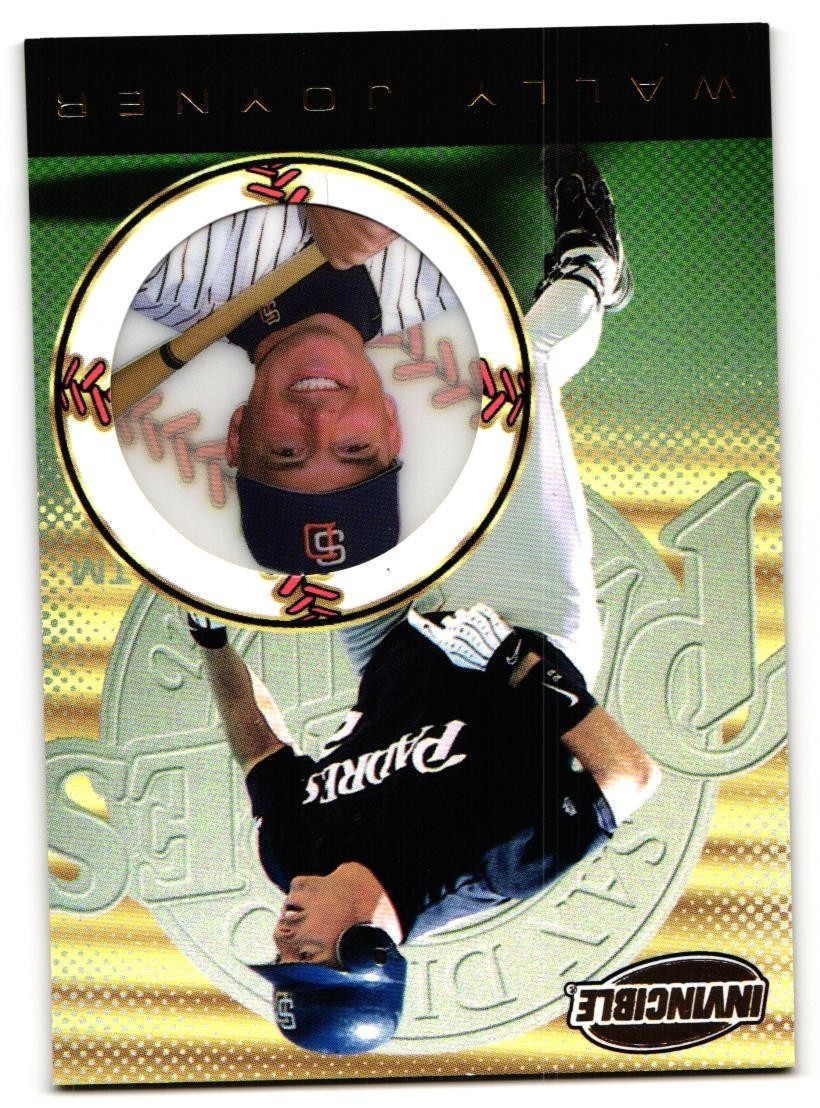 1999 Pacific Invincible #124 Wally Joyner San Diego Padres Baseball Card
