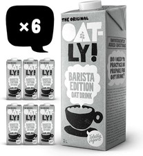 Oatly Barista Oat Drink 6x1Litre, Plant-Based, Vegan Pallet Qty 155 cases