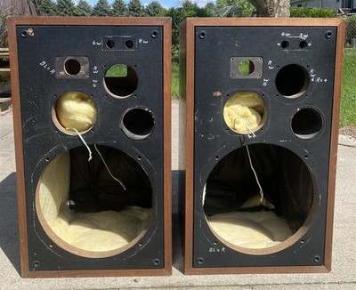 Pair Of Pioneer HPM-100 Empty Speaker Cabinets PICKUP ONLY in 49120 NO SHIPPING