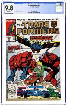 Transformers #37 CGC 9.8 1988 4612038008