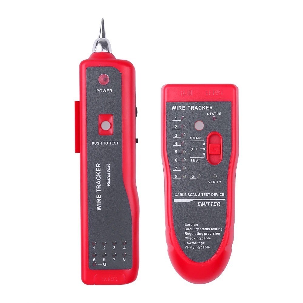 Testeur RJ45 RJ11 traceur fil pour réparer la connexion internet de la maison