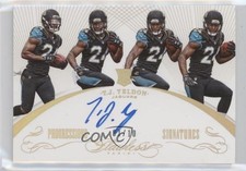 2015 Panini Flawless Progressions Signatures Gold 1/10 TJ Yeldon Auto h8k