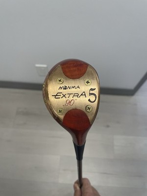 Honma Extra 90 Persimmon Oil Hardened 5 Wood, Flex L, 40  RH