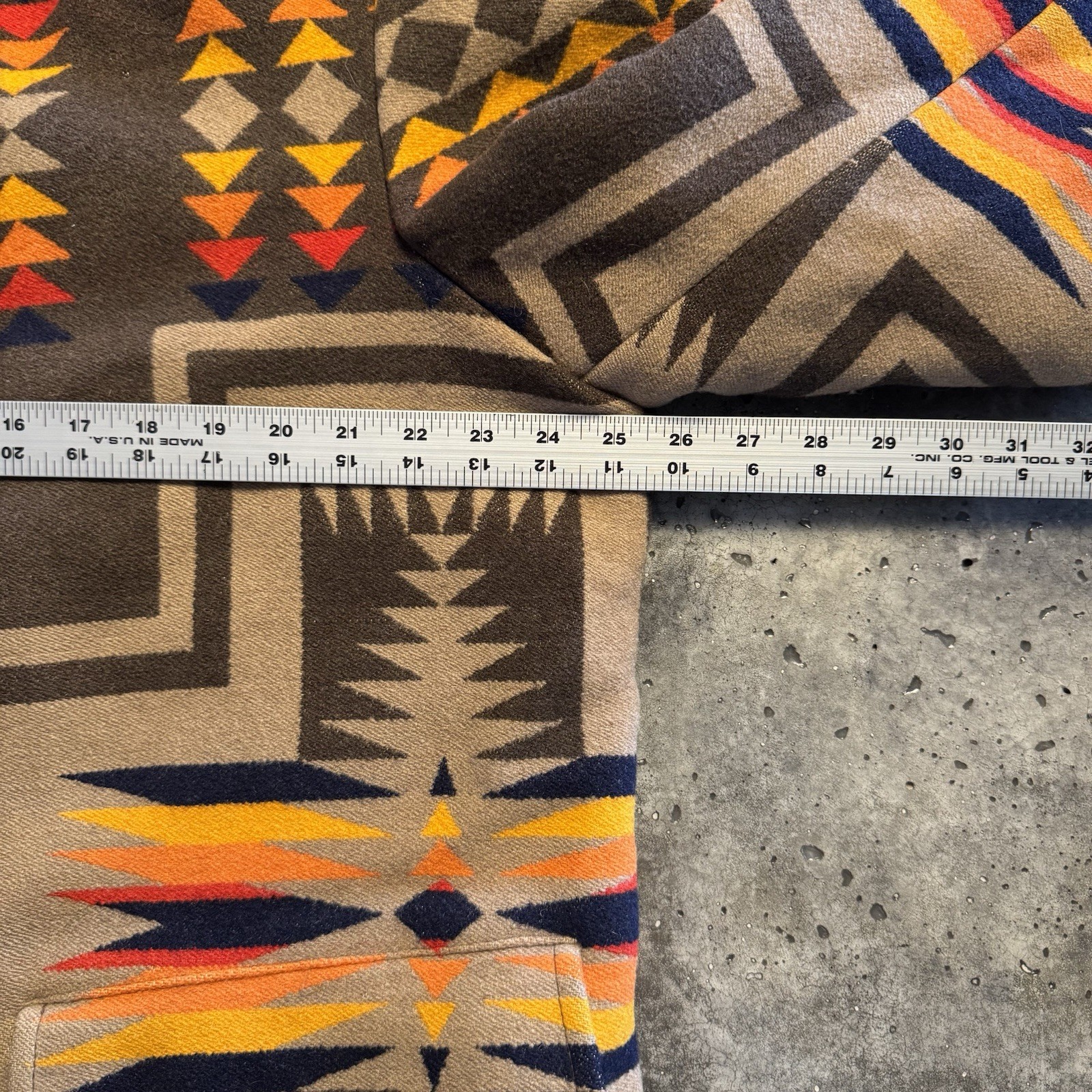 Pendleton Chief Joseph Button Up Coat Dark Brown … - image 11