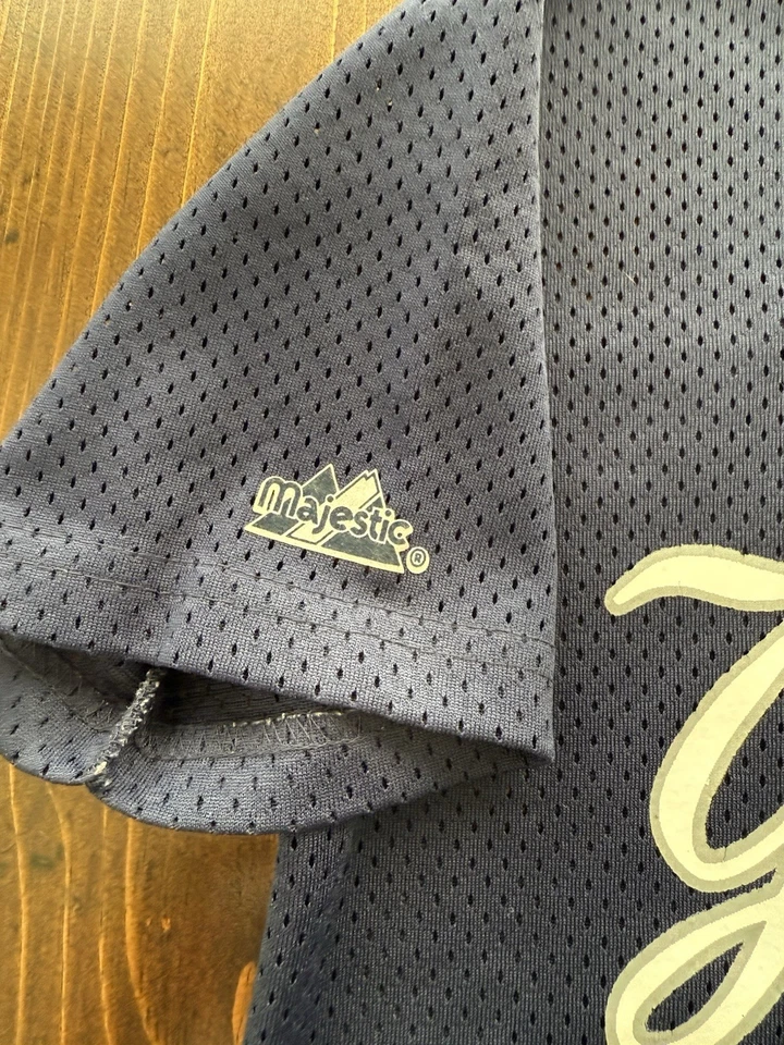 Vintage New York Yankees Derek Jeter Jersey Youth M Majestic USA Made - Image 4 of 4