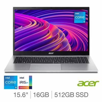 Acer Aspire 3, Intel Core i5, 16GB RAM, 512GB SSD, 15,6 Zoll Laptop - NEU OVP