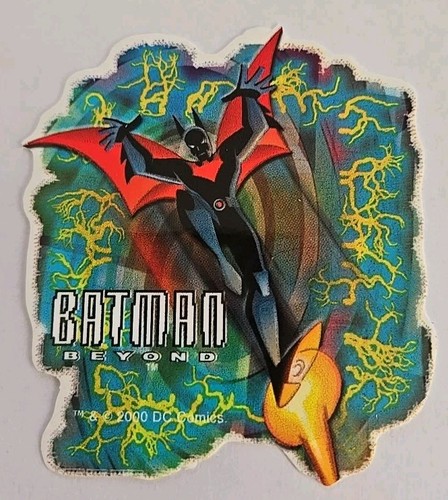 Vintage Y2K DC Comics Batman Beyond Vending Machine Sticker