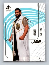 2025 Upper Deck SP AEW Signature Edition /249 Satnam Singh #85