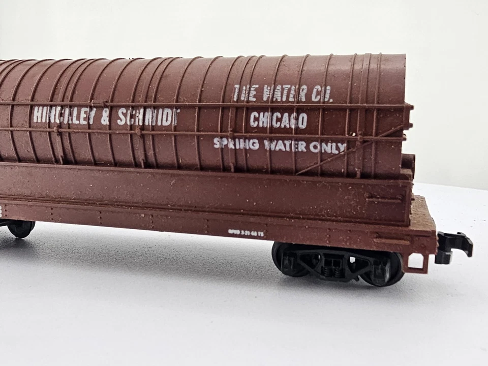 *READ HO Scale Roco Hinckley & Schmidt Chicago Water Co HSTX 1007 Freight Train  - Image 2 of 4