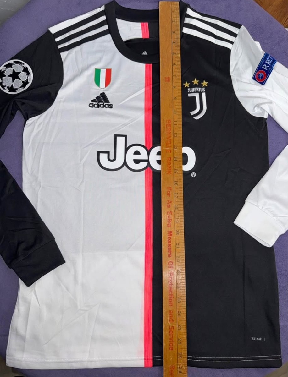 Juventus FC 2018-19 Home Long Sleeve Soccer Jersey RONALDO #7