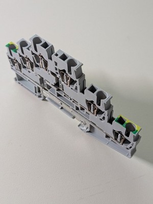 Phoenix Contact ST 2,5-PE/L/L Mehrstockklemme; 2,5 mm²; grau