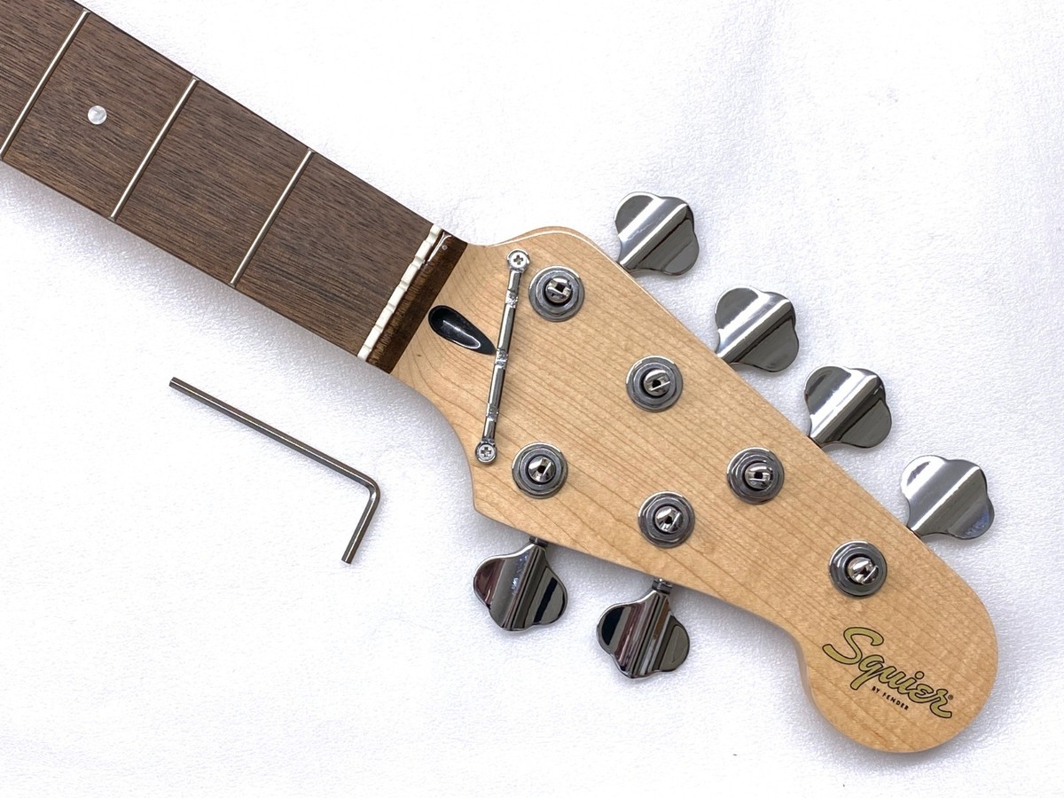 Genuine Fender Squier 6-String JAZZ J BASS NECK Maple / Indian