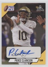2021 Leaf Pro Set College Auto Gold Pierce Clarkson #PS-PC1 Auto 0rt6