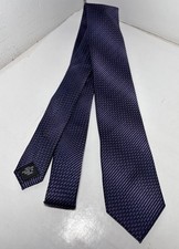 MEN'S VAN HEUSEN GEOMETRIC Neck TIE EUC lavender purple black