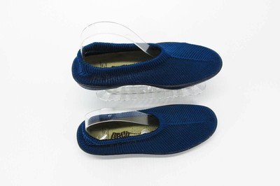Arcopedico Women Shoe Sec V Size 8M EUR 39 Blue Knit Slip On 