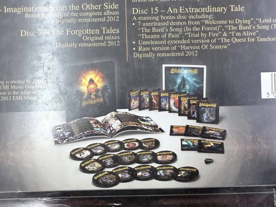 blind guardian a traveler's guide to space and time copie 7258 of 8000 rare Foto 3 de 4