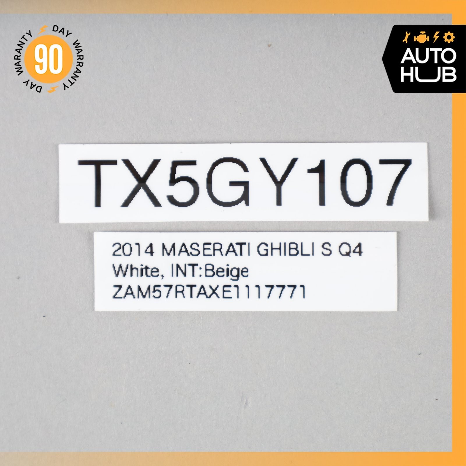 14-17 Maserati Ghibli M157 Quattroporte M156 Head Unit Comand FM CD Audio OEM