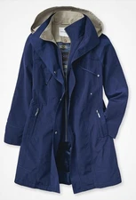 Coldwater Creek All-Season Coat 5 Color available all size