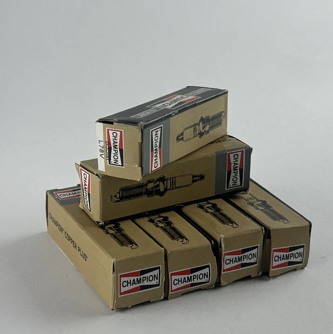 Champion 833M L78V Marine Spark Plugs 6 Pack Copper Plus Boat Engine photo 2