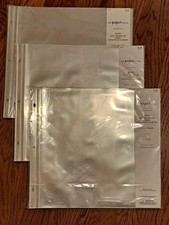 Paper Studio Post Bound Or 3-ring Scrapbook Album Refill Pages 12 x12 3-20 Packs