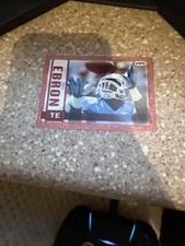 2014 Sage Eric Ebron #135 Football Card NFL Red Sparkle Rim