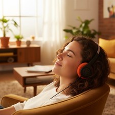 Wireless Retro Headphones 20 Hours Battery Over-Ear Bluetooth Noise Controls