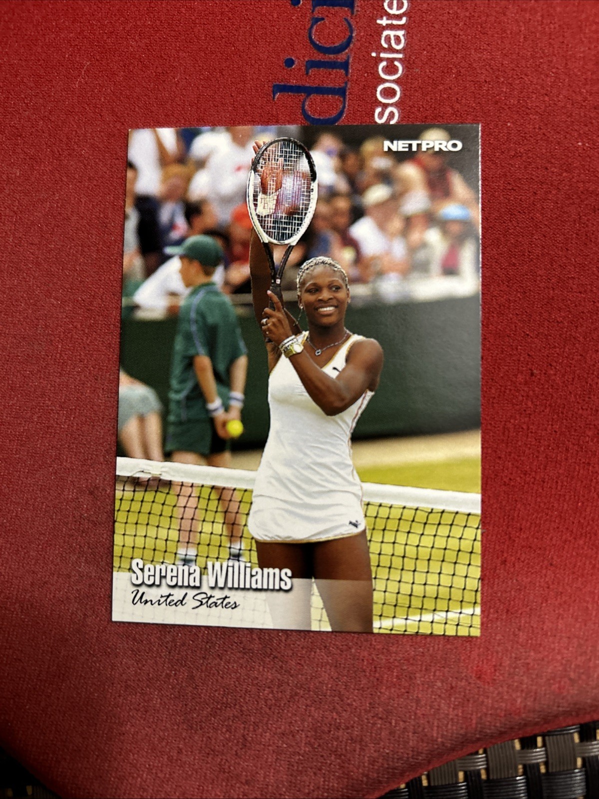 Serena Williams - 2003 NetPro Premier #100 SP Rookie Year First Insert Centered