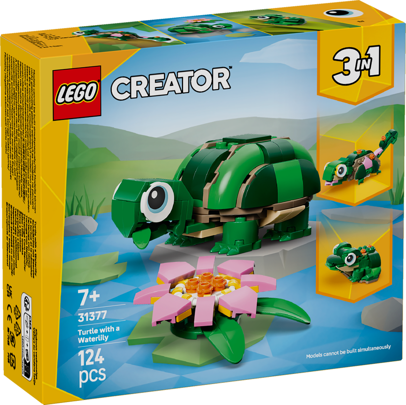 LEGO Creator 31377 Schildkrte mit Seerose - Bild 3