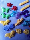 Lot Of 36 Barretts🌼 Vintage And Modern 🌼 Plastic🌼 Flowers And Animals  — photo 4