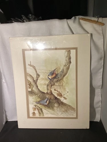 VTG Marjolein Bastin Matted Art Print 11x14 1995 Hallmark