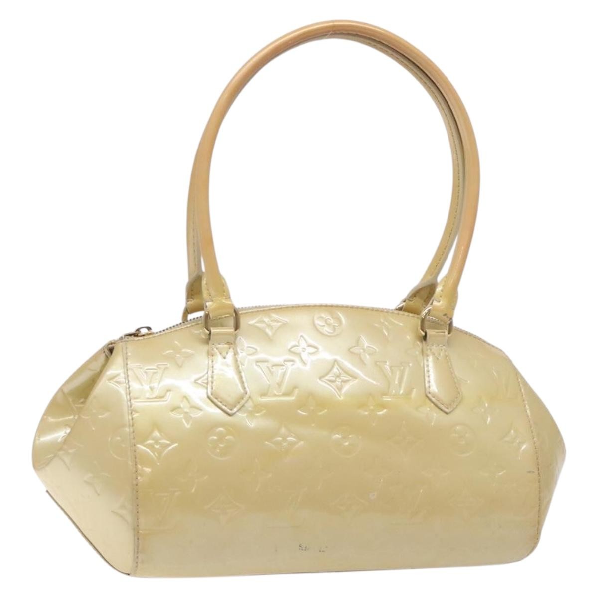 Louis Vuitton Vernis Sherwood PM Broncorail Handbag M91491 Authentic LV