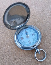WW1 Military Compass Terrasse W Co. British Army Officers 1918 Broad Arrow Mark