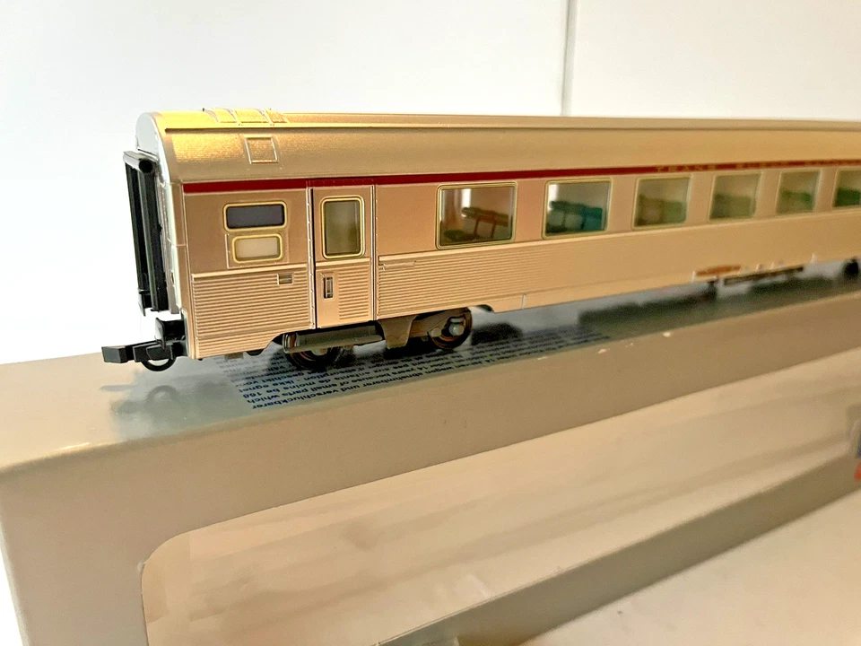 LS MODELS HO VOITURE VOYAGEURS MISTRAL 69 A8u INOX TEE SNCF REF 41002-1 NEUF - Photo 3/4