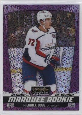 2024 O-Pee-Chee Platinum Violet Pixels 61/299 Pierrick Dube #267 Rookie RC 0l3