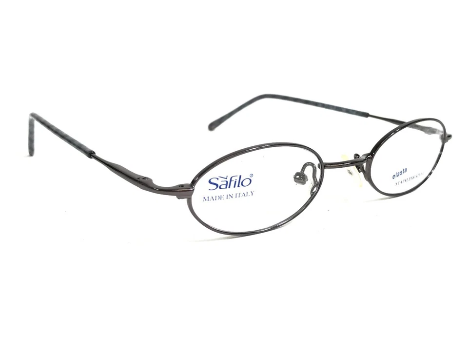 Monturas para gafas Safilo Petite J2795 064F borde de alambre de metal armado brillante 43-19-130 Foto 2 de 4