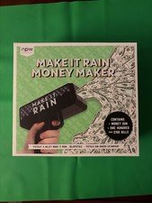 Make It Rain Money Maker Gun With Play Money Cash Party Gag Gift 100 Bills