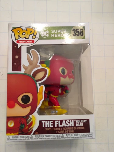 Vintage Collectible Funko POP DC Super Heroes The Flash Figure #356