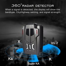 V9 Electronic Dog Car Full frequency Radar Detector,Mobile Radar Speed Measuring