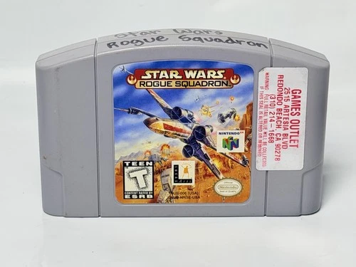 Star Wars - Rogue Squadron Nintendo 64 Game Cartridge