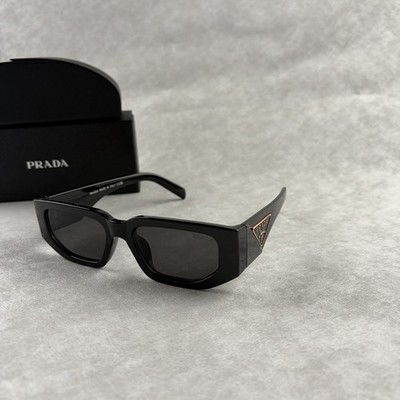 New In Box - Prada Rectangular Sunglasses for Men & Women Modern Fashion Shades