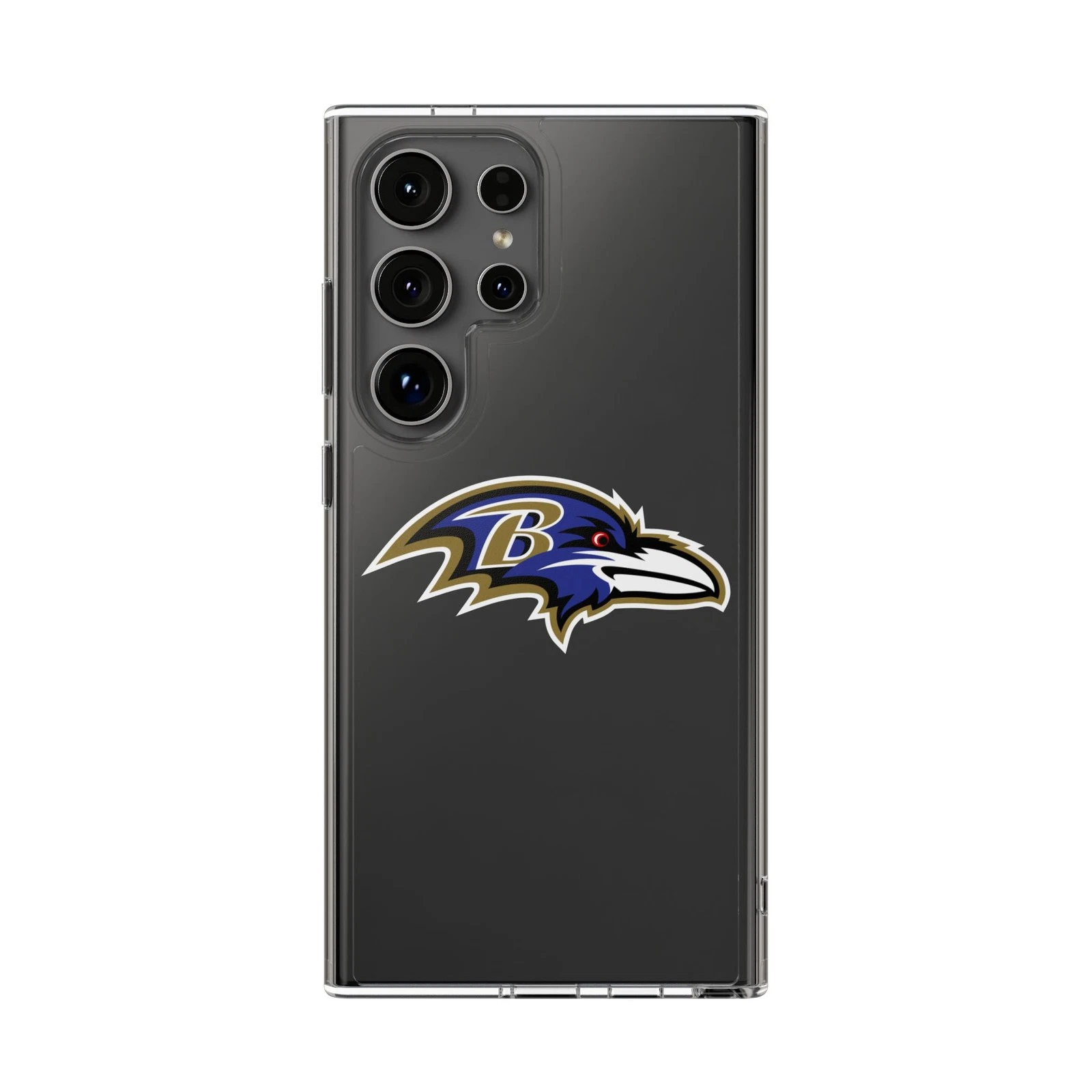 Baltimore Ravens Clear Phone Case for iPhone
