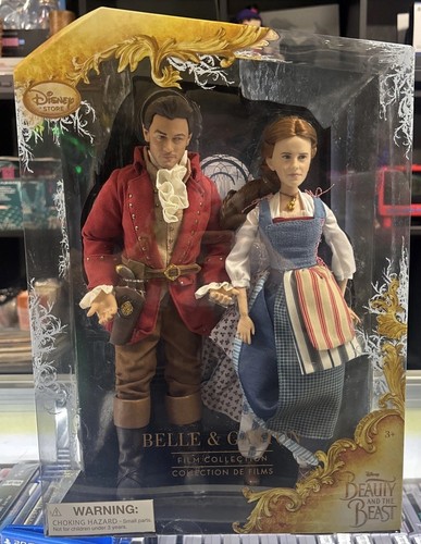 Disney Store Beauty & The Beast Live Action Movie BELLE & GASTON Film Collection