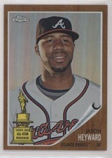 2011 Topps Heritage Chrome Refractor 231/562 Jason Heyward #C128 et0