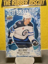 Morgan Barron #IB-17 2023-24 Upper Deck Allure Iced Breakaway