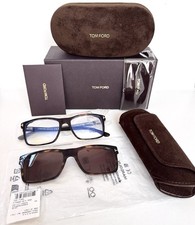 TOM FORD TF 5682-B 052 CLIP ON TORTOISE MEN S...