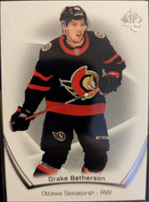 2021-22 Upper Deck SP Authentic #9 Drake Batherson