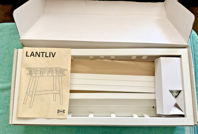 IKEA. LANTLIV White Plant Table Stand. Nike Karlsson. 701.861.13. NEW. Boxed.